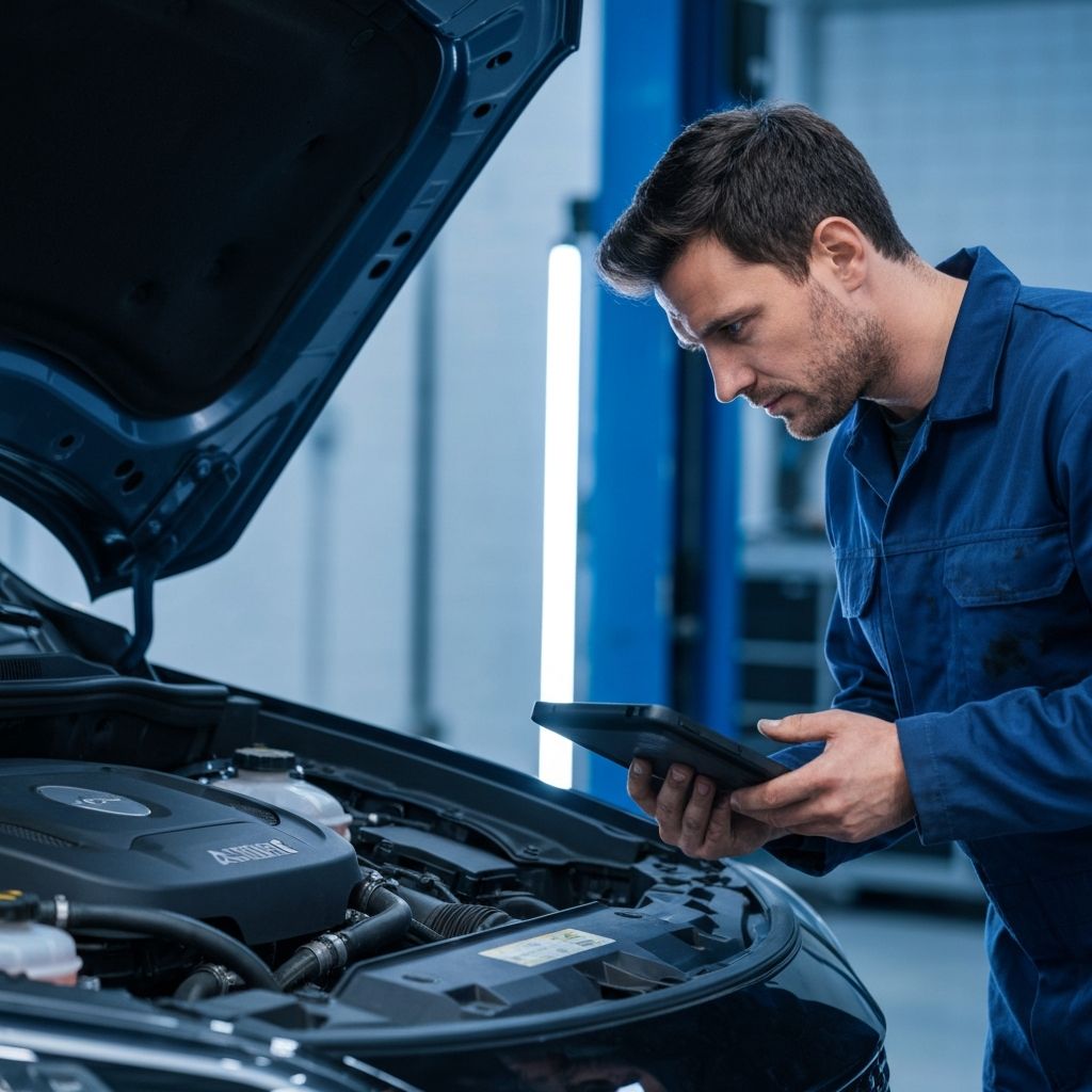 Auto electrical diagnostics with OBD-II scanner